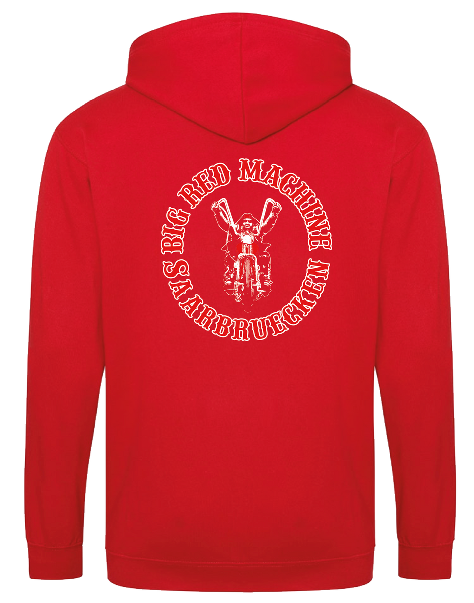 81 Support HOODIE SUPPORT YOUR LOCAL 81 BIG RED MACHINE SAARBRUECKEN