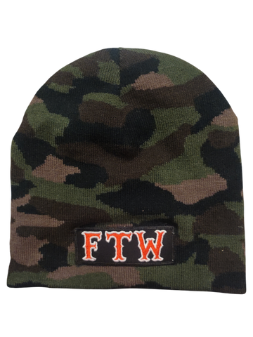 81 Support Beanie „FTW“ Camouflage