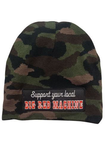 81 Support Beanie „SUPPORT YOUR LOCAL BIG RED MACHINE“ Camouflage